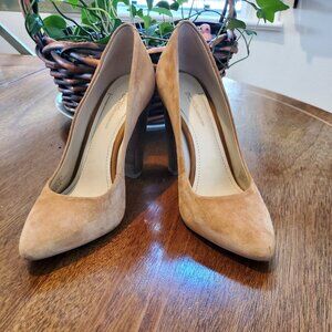 Tan Leather Pumps